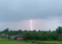 pancadas de chuva em Itapetininga