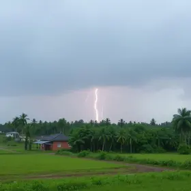 pancadas de chuva em Itapetininga