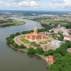 redução de distância de construções perto de rios