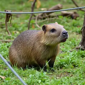 capivara ferida