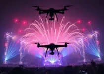 Alok espetáculo drones