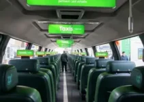 área exclusiva para embarque e desembarque