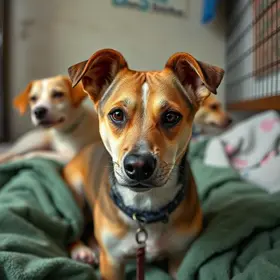 cães resgatados