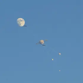 conjunção entre a Lua e planetas