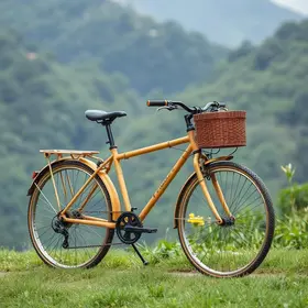 bicicletas de bambu