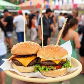 Festival de Burger e Churros